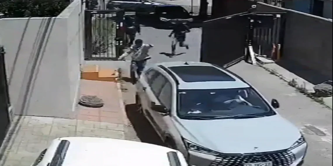 Atentado contra Alexander Maita López en Santiago de Chile
