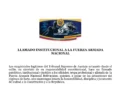 Llamado Institucional a La Fuerza Armada Nacional de Venezuela