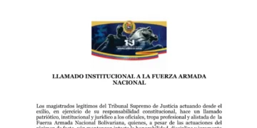 Llamado Institucional a La Fuerza Armada Nacional de Venezuela