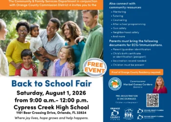 Orange County realizará una feria gratuita de regreso a clases