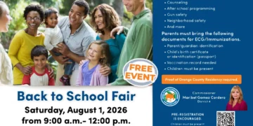 Orange County realizará una feria gratuita de regreso a clases