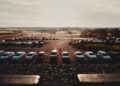 cars parked on parking lot during daytime