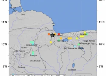 Un fuerte terremoto de magnitud 7,5 sacude el norte de Venezuela