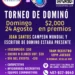 poster promo torneo domino UDF orlando